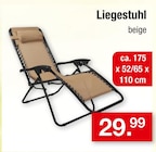Liegestuhl im Angebot bei Zimmermann in Bremerhaven Liegestuhl Angebote bei Zimmermann Bremerhaven für 29,99 €