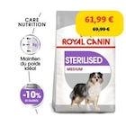 ROYAL CANIN Sterilised Medium 12 kg - ROYAL CANIN en promo chez Maxi Zoo ROYAL CANIN Sterilised Medium 12 kg - ROYAL CANIN dans le catalogue Maxi Zoo
