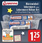 Röstzwiebel-Leberwurst Angebote von Rasting bei E center Aachen für 1,25 €