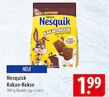 Aktuelles Nesquick Kakao-Kekse Angebot bei famila Nordost in Lübeck ab 1,99 €