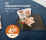 Hähnchenbrust-Innenfilet von AiA im aktuellen V-Markt Prospekt für 4,69 €