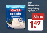 Hirtenkäse von GAZI im aktuellen ALDI SÜD Prospekt für 1,49 €
