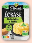 -50% de remise immédiate sur la 2ème barquette sur les écrasés Florette au rayon fruits et légumes frais libre service - Florette en promo chez Super U Montpellier