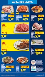 Hackfleisch gemischt Angebot im aktuellen Lidl Prospekt auf Seite 55