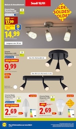 Prix et réduction Ampoule Led dans le prospectus Lidl en cours Offre Ampoule Led dans le catalogue Lidl du moment à la page 40
