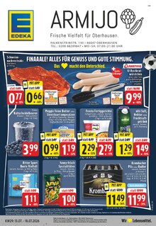 Bratwurst im aktuellen EDEKA Prospekt (Oberhausen) Bratwurst im EDEKA Prospekt "Aktuelle Angebote" mit 24 Seiten (Oberhausen)