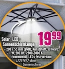 Solar-LED-Sonnenschirmlampe im Angebot bei Hornbach in Braunschweig Solar-LED-Sonnenschirmlampe Angebote bei Hornbach Braunschweig für 19,99 €