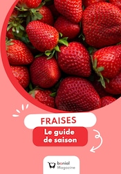 Gâteau Angebote im Prospekt "FRAISES : Le guide de la saison" von Recettes auf Seite 1