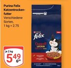 Katzentrockenfutter Angebote von Purina Felix bei GLOBUS Salzgitter für 5,49 €