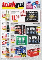 Trinkgut GetrĂ€nkemarkt Prospekt der aktuellen Woche mit 6 Seiten, gĂŒltig von 14.07.2025 bis 19.07.2025, in Girod und Umgebung Aktueller Trinkgut GetrĂ€nkemarkt Prospekt in Girod und Umgebung, "Aktuelle Angebote" mit 6 Seiten, 14.07.2025 - 19.07.2025