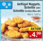 Nuggets, Schnitte oder Schnitte Cordon Bleu Art von Geflügel im aktuellen Zimmermann Prospekt