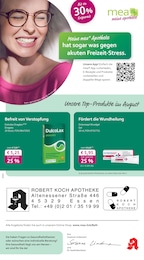 mea - meine apotheke Prospekt für Essen: "Unsere August-Angebote", 4 Seiten, 01.08.2025 - 31.08.2025