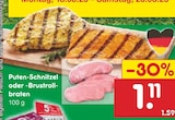 Puten-Schnitzel oder -Brustrollbraten bei Netto Marken-Discount im Schierling Prospekt für 1,11 €
