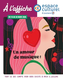 Catalogue Supermarchés E.Leclerc en cours à Saint-Jean-de-Luz et alentours, À l'affiche, 32 pages, 10/03/2026 - 28/03/2026