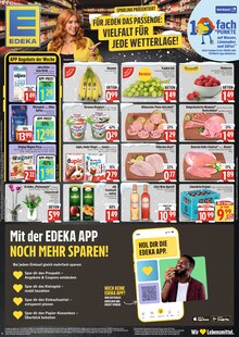 Pizza im EDEKA Prospekt "VIELFALT FÜR JEDE WETTERLAGE!" mit 1 Seiten (Augsburg)