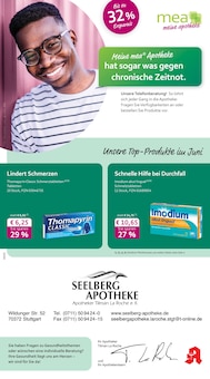 Aktueller mea - meine apotheke Prospekt "Unsere Juni-Angebote" für Stuttgart Aktueller mea - meine apotheke Prospekt für Stuttgart mit Seiten
