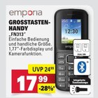 Aktuelle Handy Angebote bei Marktkauf in Reutlingen Aktuelles Grosstasten-Handy FN313 Angebot bei Marktkauf in Reutlingen ab 17,99 €