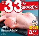 Aktuelles Hähnchen-Schenkel Angebot bei Netto Marken-Discount in Pforzheim ab 3,99 €