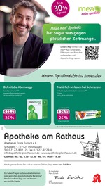 mea - meine apotheke Apotheken Prospekt der aktuellen Woche mit 4 Seiten, gültig von 01.11.2025 bis 30.11.2025, in Wannweil und Umgebung Aktueller mea - meine apotheke Apotheken Prospekt in Wannweil und Umgebung, "Unsere November-Angebote" mit 4 Seiten, 01.11.2025 - 30.11.2025