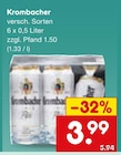 Bier Angebote von Krombacher bei Netto Marken-Discount Krefeld für 3,99 €