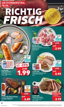 Grillfleisch im aktuellen Kaufland Prospekt (Potsdam) Grillfleisch im Kaufland Prospekt "Hier bin ich richtig" mit 56 Seiten (Potsdam)