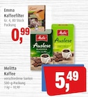 Kaffeefilter im Angebot bei Markant in Neumünster Kaffeefilter Angebote von Emma bei Markant Neumünster für 0,99 €