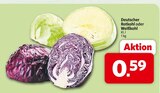 Deutscher Rotkohl im Angebot bei Markant Nordwest in Osnabrück Deutscher Rotkohl Angebote bei Markant Nordwest Osnabrück für 0,59 €
