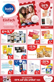 Aktueller budni Prospekt mit Pralinen, "drogeriemarkt", Seite 1