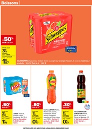 Prix et réduction Oasis dans le prospectus Carrefour en cours Offre Oasis dans le catalogue Carrefour du moment à la page 44