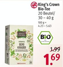 von King’s Crown Bio-Tee von King’s Crown