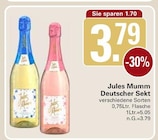 Deutscher Sekt Angebote von Jules Mumm bei WEZ Bad Oeynhausen für 3,79 €