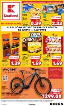 Süßigkeiten im aktuellen Kaufland Prospekt (Göttingen) Süßigkeiten im Kaufland Prospekt "EXTRA-ANGEBOTE" mit 8 Seiten (Göttingen)