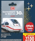 Geschenkkarte von DB für 27,00 € bei E center im Angebot Geschenkkarte von DB im aktuellen E center Prospekt