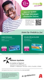 mea - meine apotheke Prospekt für Essen: "Unsere Juni-Angebote", 4 Seiten, 01.06.2025 - 30.06.2025