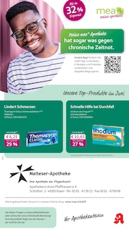 mea - meine apotheke Prospekt der Woche "Unsere Juni-Angebote" Seite 1, 01.06.2025 bis 30.06.2025 für Essen Aktueller mea - meine apotheke Prospekt "Unsere Juni-Angebote" Seite 1 von 4 Seiten für Essen