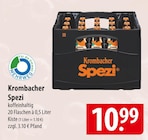 Krombacher Spezi im Angebot bei famila Nordost in Langenhagen Krombacher Spezi Angebote bei famila Nordost Langenhagen für 10,99 €