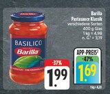 Aktuelle Barilla Angebote bei EDEKA in Jena Aktuelles Pastasauce Klassik Angebot bei EDEKA in Jena ab 1,69 €