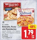 Ristorante, Piccola oder Flammkuchen Angebote von Dr. Oetker bei WEZ Herford für 1,79 €