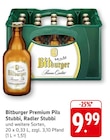 Premium Pils Stubbi, Radler Stubbi im Angebot bei EDEKA in Mannheim Premium Pils Stubbi, Radler Stubbi Angebote von Bitburger bei EDEKA Mannheim für 9,99 €