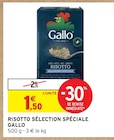 Promo Risotto sélection spéciale à 1,50 € dans le catalogue Intermarché à Gaillard