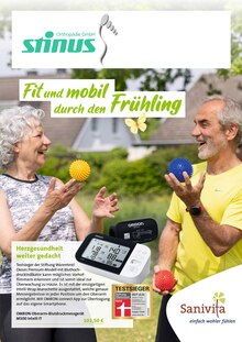 Stinus Orthopädie GmbH Prospekt Fit und mobil durch den Frühling mit  Seiten