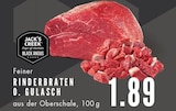 Feiner Rinderbraten o. Gulasch im Angebot bei EDEKA in Bochum Feiner Rinderbraten o. Gulasch Angebote von Jack's Creek bei EDEKA Bochum für 1,89 €