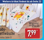 ALDI Nord Herne - Winnie the Pooh Baby-Bettwäsche Angebot im Prospekt Winnie the Pooh Baby-Bettwäsche bei ALDI Nord im Herne Prospekt für 7,99 €