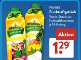 Maracuja Fruchtsaftgetränk im ALDI SÜD Prospekt Maracuja Fruchtsaftgetränk von Pfanner im aktuellen ALDI SÜD Prospekt für 1,29 €