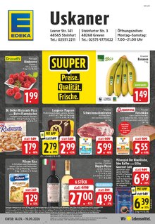 Aktueller EDEKA Horstmar (Stadt der Burgmannshöfe) Prospekt EDEKA Prospekt Horstmar (Stadt der Burgmannshöfe) "Aktuelle Angebote" mit 28 Seiten