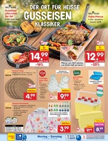 Pfanne im Netto Marken-Discount Prospekt "Aktuelle Angebote" mit 73 Seiten (Halle (Saale))