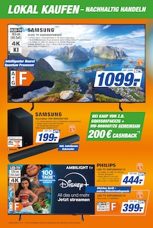 Fernseher im expert Prospekt "Top Angebote" mit 12 Seiten (Regensburg)