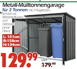 Metall-Mülltonnengarage im Angebot bei Wreesmann in Dresden Metall-Mülltonnengarage Angebote bei Wreesmann Dresden für 129,99 €