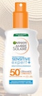 Spray Hypoallergénique Très Haute Protection FPS50+ - Garnier Ambre Solaire - Intermarché Express Spray Hypoallergénique Très Haute Protection FPS50+ - Garnier Ambre Solaire à 6,59 € dans le catalogue Intermarché Express