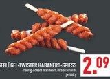 Aktuelles GEFLÜGEL-TWISTER HABANERO-SPIESS Angebot bei Marktkauf in Mülheim (Ruhr) ab 2,09 €